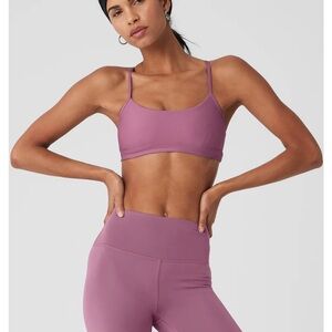 ALO Yoga Dusty Rose Sports Bra
